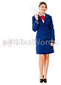 Stewardess Image